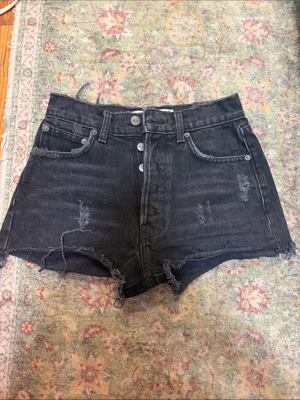 Reformation High-rise Denim Shorts